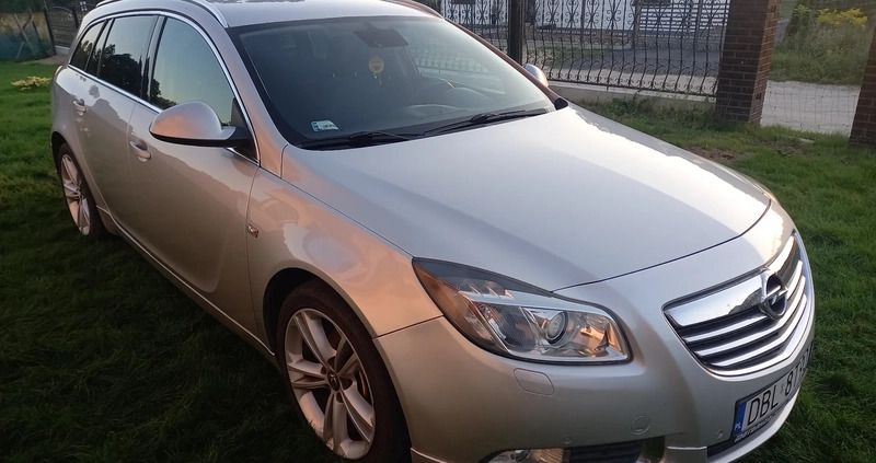 Opel Insignia cena 24500 przebieg: 278520, rok produkcji 2009 z Bolesławiec małe 596